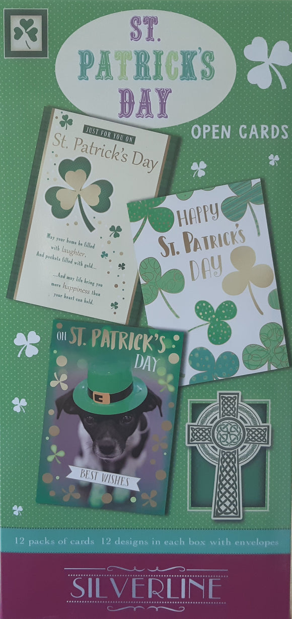 St. Patricks's Day Code 50 Cards 12 X 12