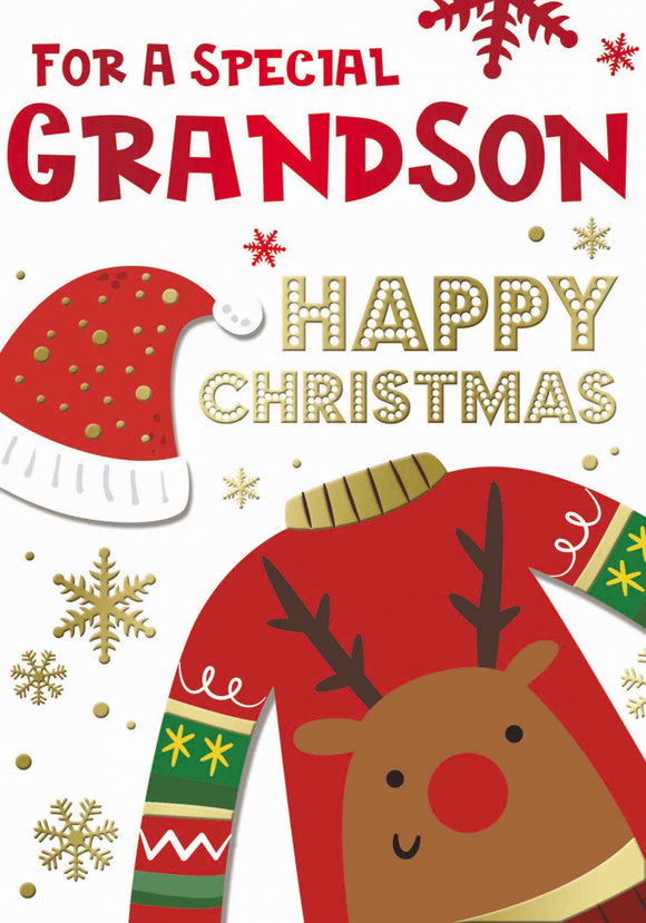 Grandson Code 50 Christmas X 12