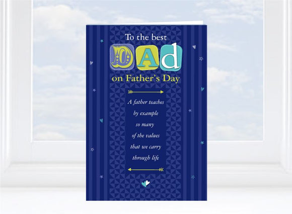 To the Best Dad on Father's Day
