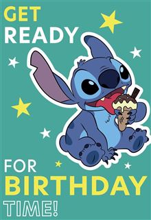 Open Birthday Lilo & Stich
