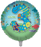 Age 3 Male Juv 18" Foil Balloon