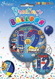 Age 12 Male Balloon 18" Foil