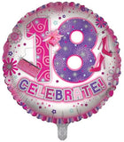 Age 18 Female 18" Foil Balloon