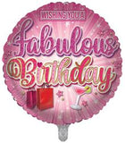 Open Female Trad Birthday 18" Foil Balloon