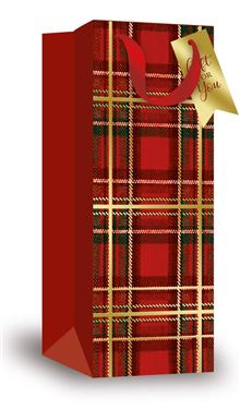 Bottle Bags Christmas X 12