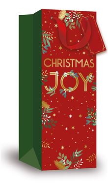 Bottle Bags Christmas X 12