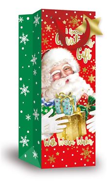 Bottle Bags Christmas X 12