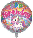 Happy Birthday 18" Foil Balloon