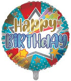 Happy Birthday 18" Foil Balloon