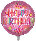 Happy Birthday 18" Foil Balloon