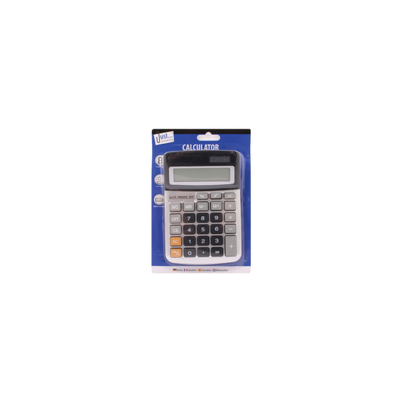 Midi Calculator 8 Digit 104 X 152mm Dual power X 6