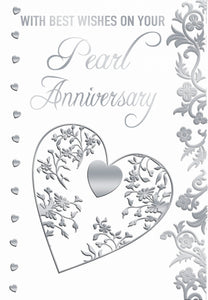 Pearl Wedding Anniversary Code 50 X 12