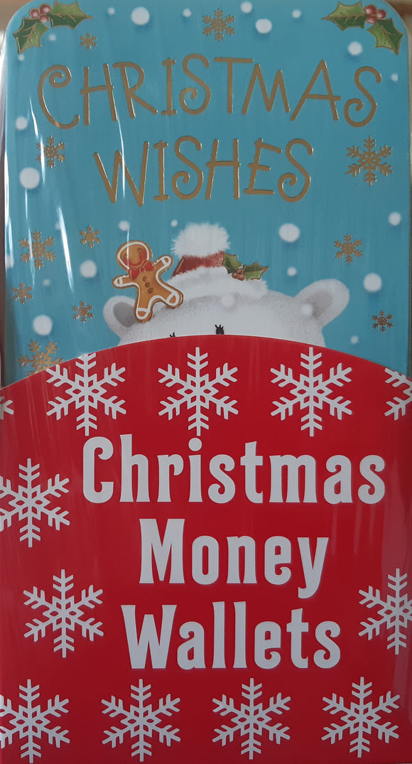 Christmas Wishes Money Wallet 36