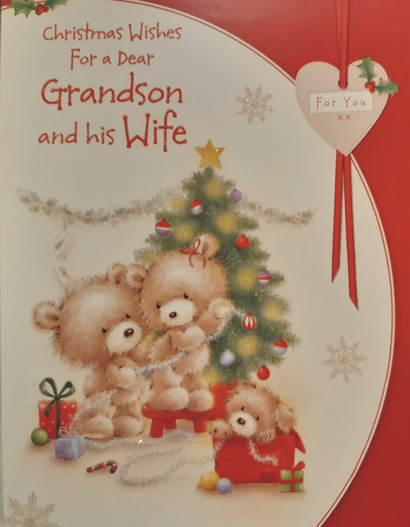 Grandson and Wife Code 50 Christmas X 12