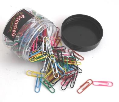 Tub of Paper Clips 250pk X 6