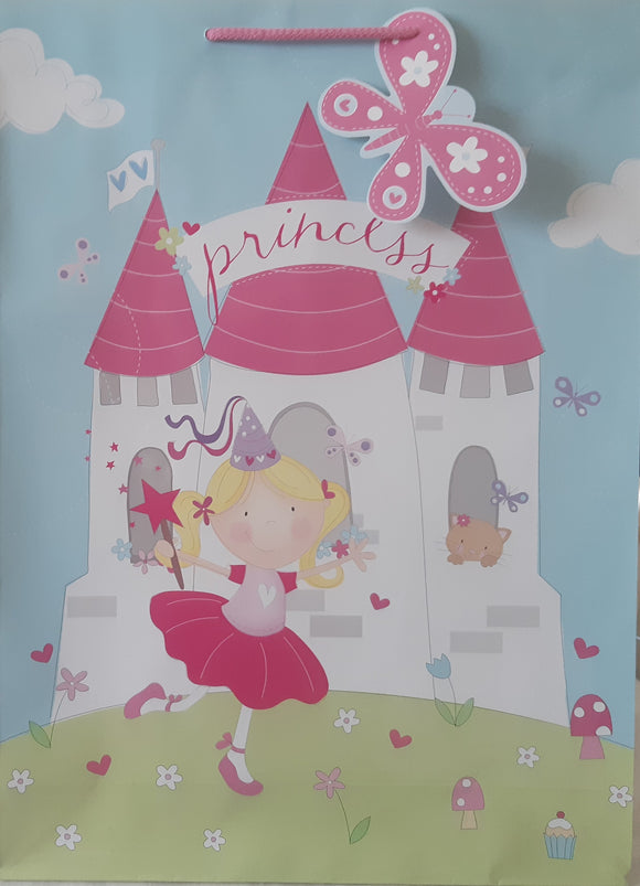 Extra Large Princess Birthday Bag X 6