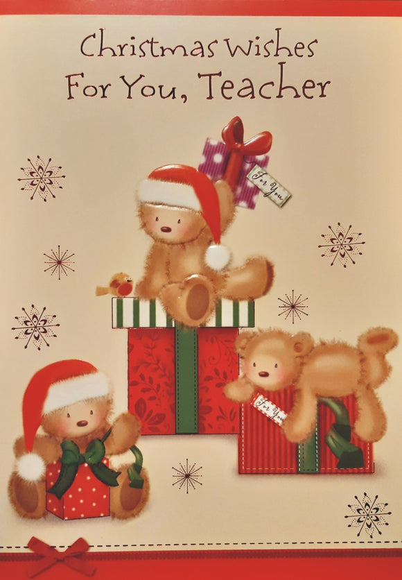 Teacher Code 50 Christmas X 12